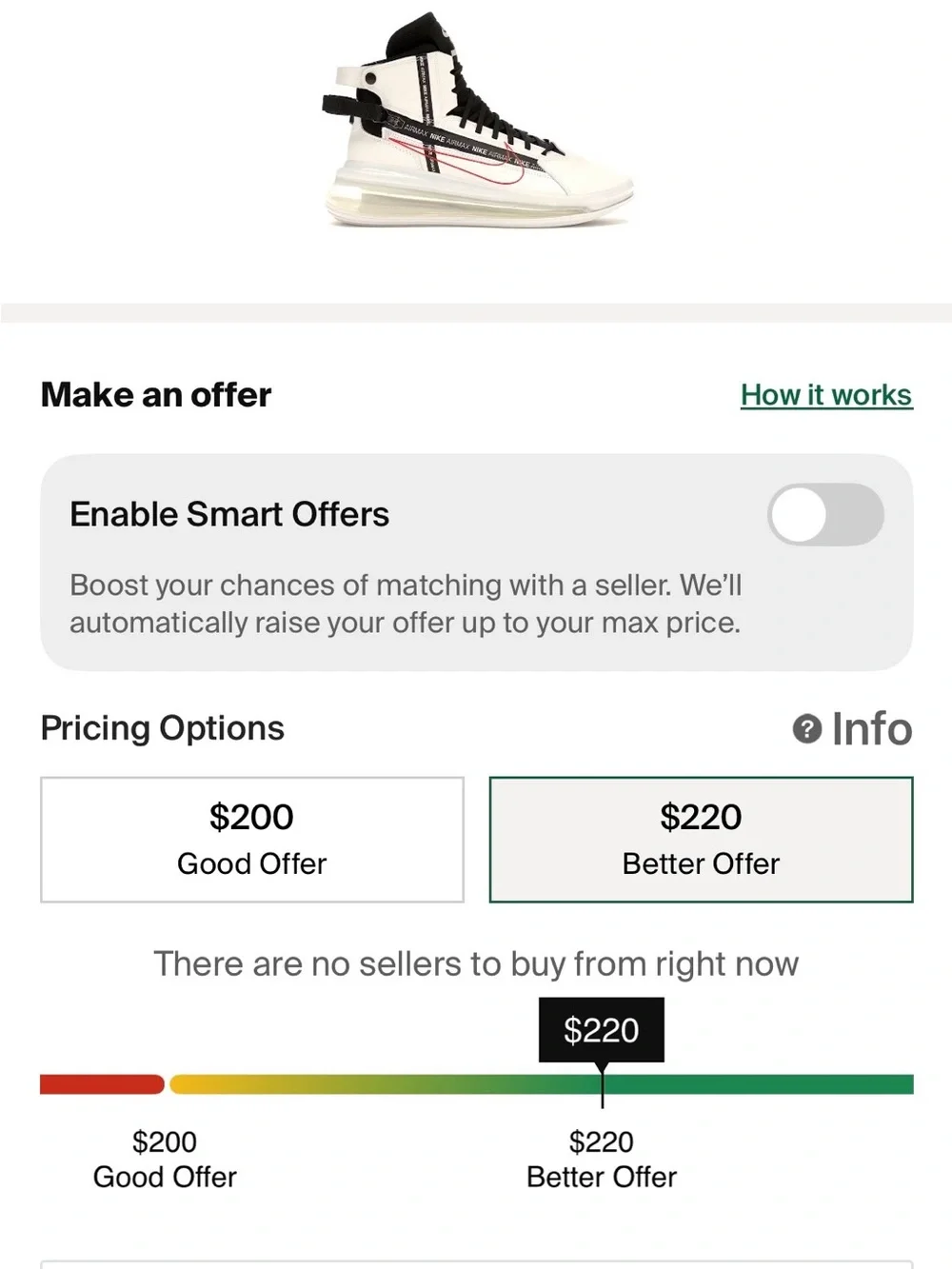 Nike Air Max 720 Saturn White Black Red